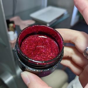 Glitter Gel Polish - Candy Apple
